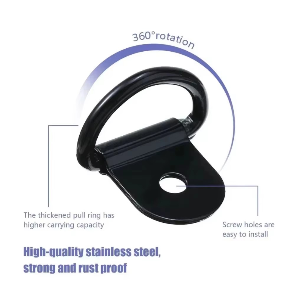 10Pcs D Rings Tie Down Anchors - Car Accessories Hanging ulasan dan harga
