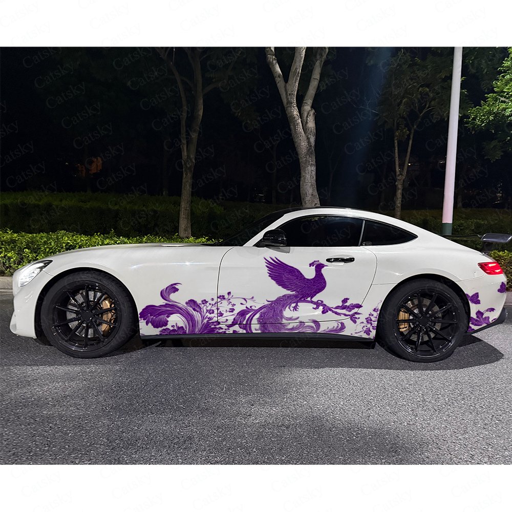 2pcs Graceful Mythical Phoenix - Car Accessories Phoenix ulasan dan harga