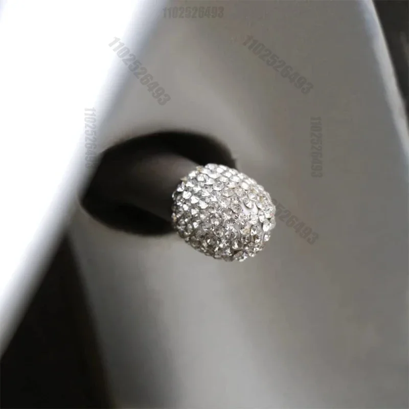 2/4PCS Diamond Car Tire Valve  - Steering Wheel Cover ulasan dan harga