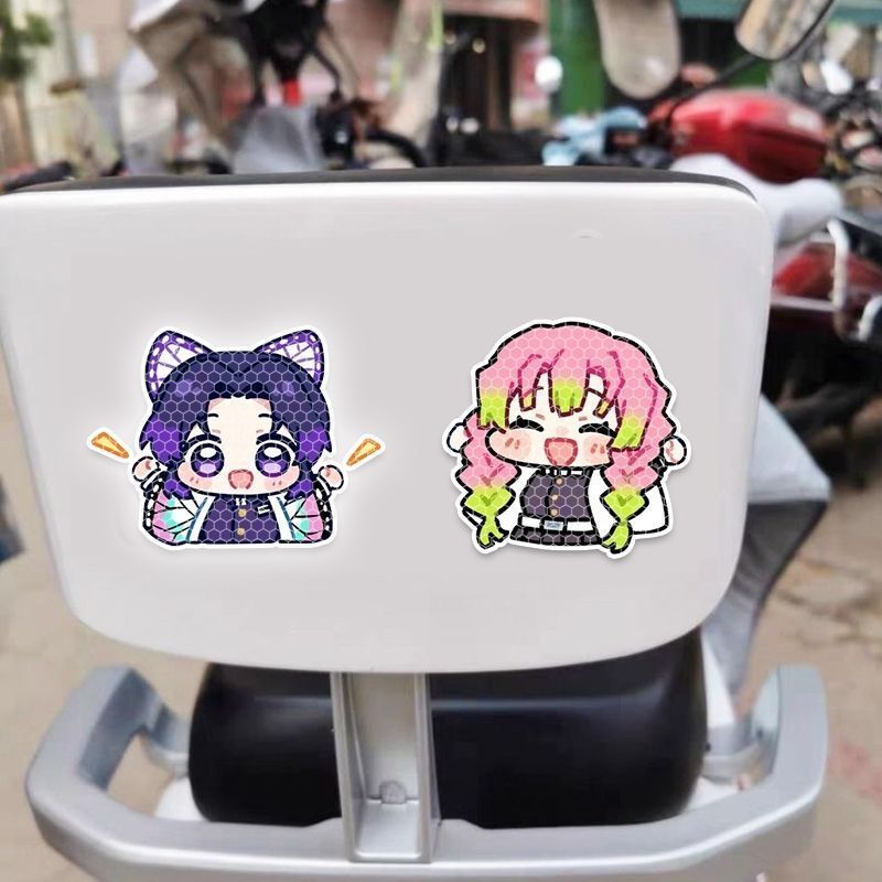 Demon Slayer cartoon personali - Car Accessories Sticker ulasan dan harga